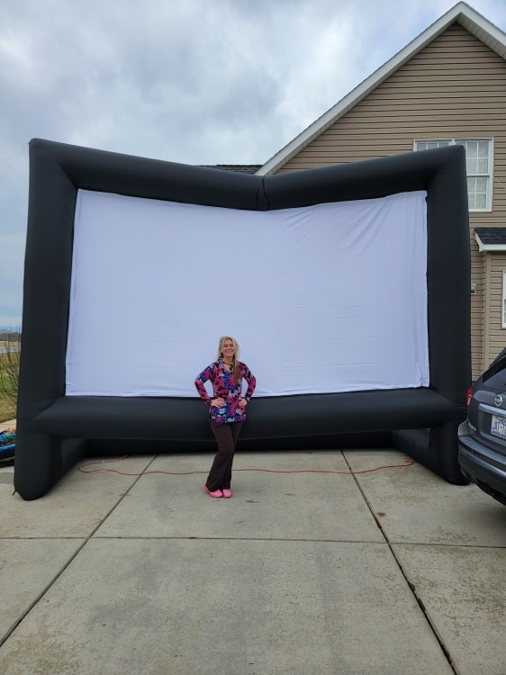 Inflatable 22ft Movie Screen Experience!