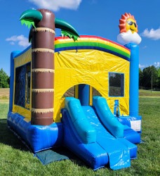 Beach Party Bounce House Combo (DRY)