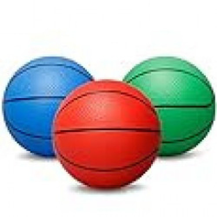 5 Inch Foam Mini Basketballs - Set of 3