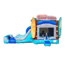 DJI 20241106123412 0008 D 1739823955 Good Vibes Bounce House Combo with 2 Slides (DRY)